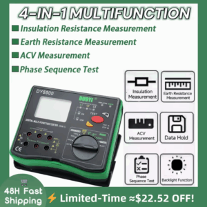 4-in-1Digital Multi-Function Tester