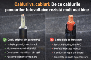 PV cables comparison for installation durability
