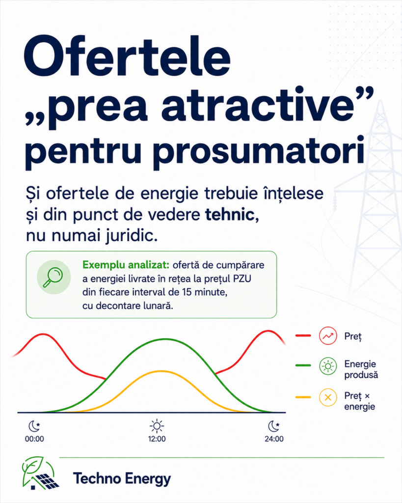 Oferta atractiva de energie pentru prosumatori